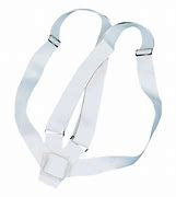Double Strap White Web Carrying Belt