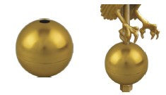 Gold Anodized Aluminum Globe for E-16 Eagle