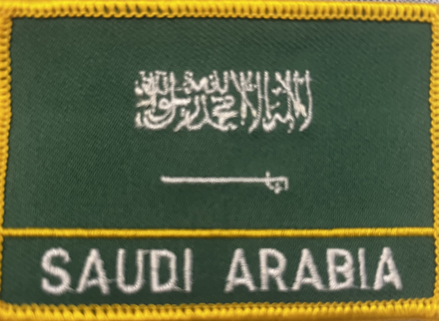 Saudi Arabia Rectangle Patch