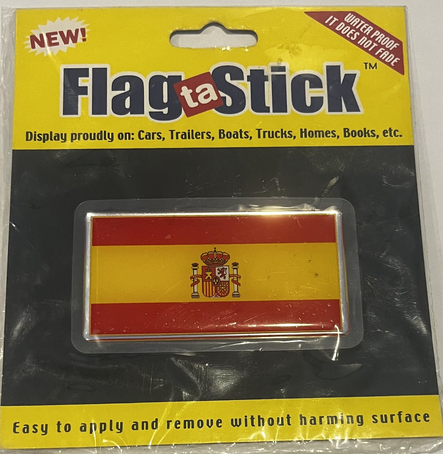 Spain Waterproof Car Sticker