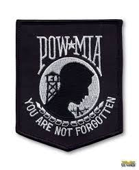 POW MIA Iron on Patch