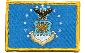 Air Force Iron on Patch