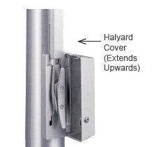 Halyard Covers with Mounting Screws