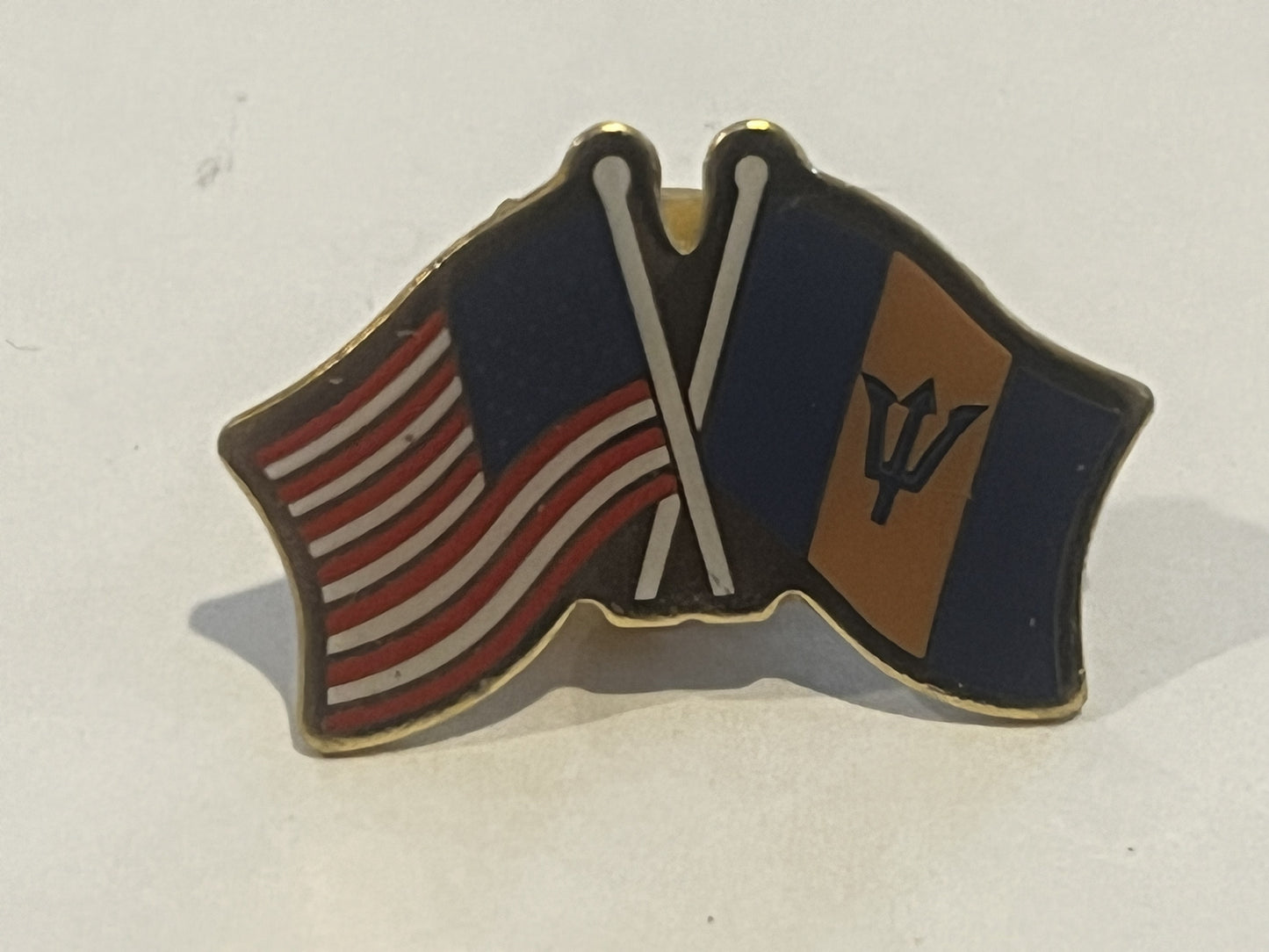 Barbados / United States Pin
