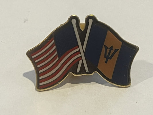 Barbados / United States Pin