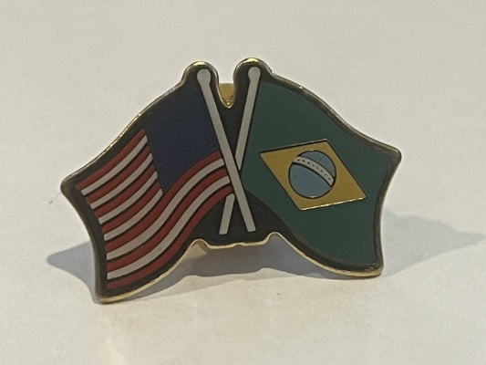Brazil / United States Pin