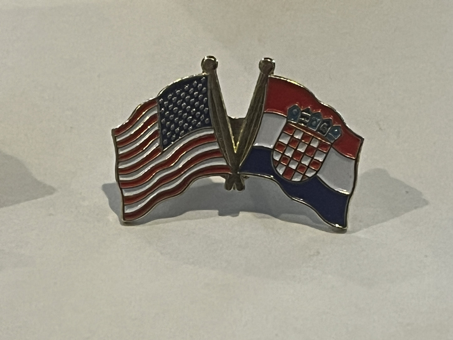 Croatia / United States Pin