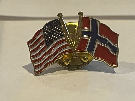 Norway / United States Pin