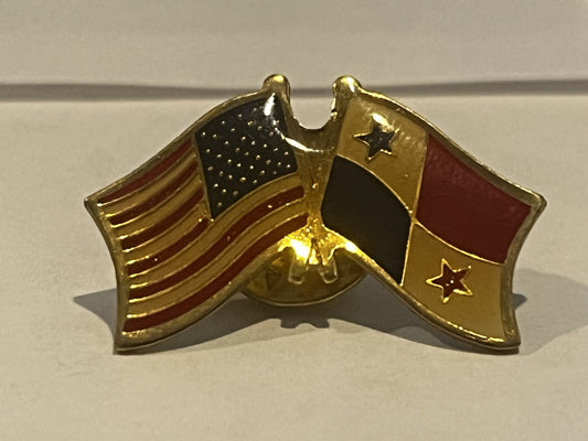 Panama / United States Pin