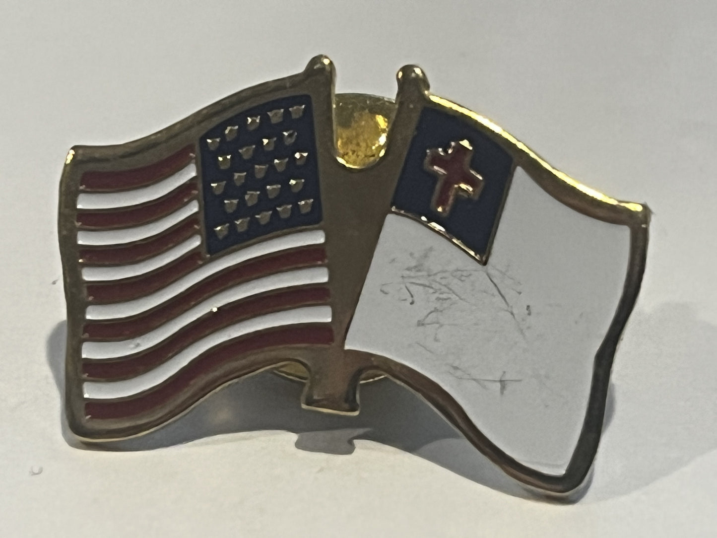 Christian / United States Pin