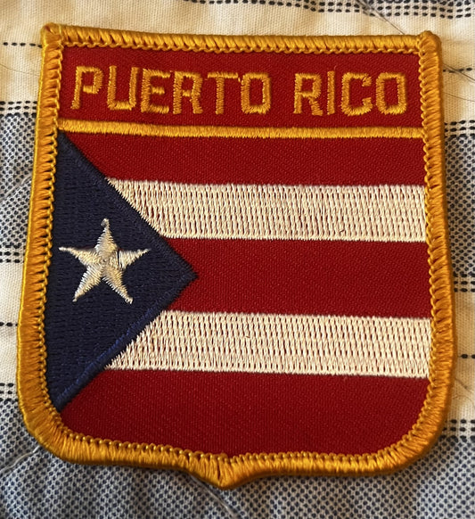 Puerto Rico Shield Patch