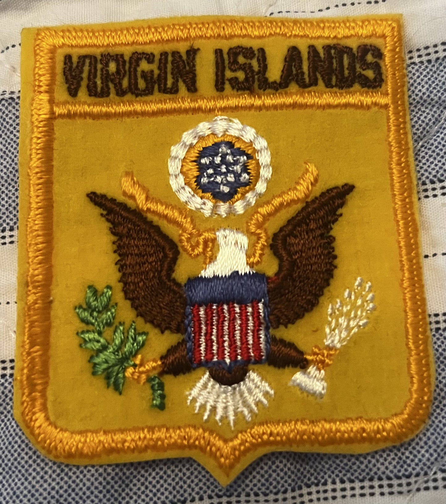 Virgin Islands Shield Patch
