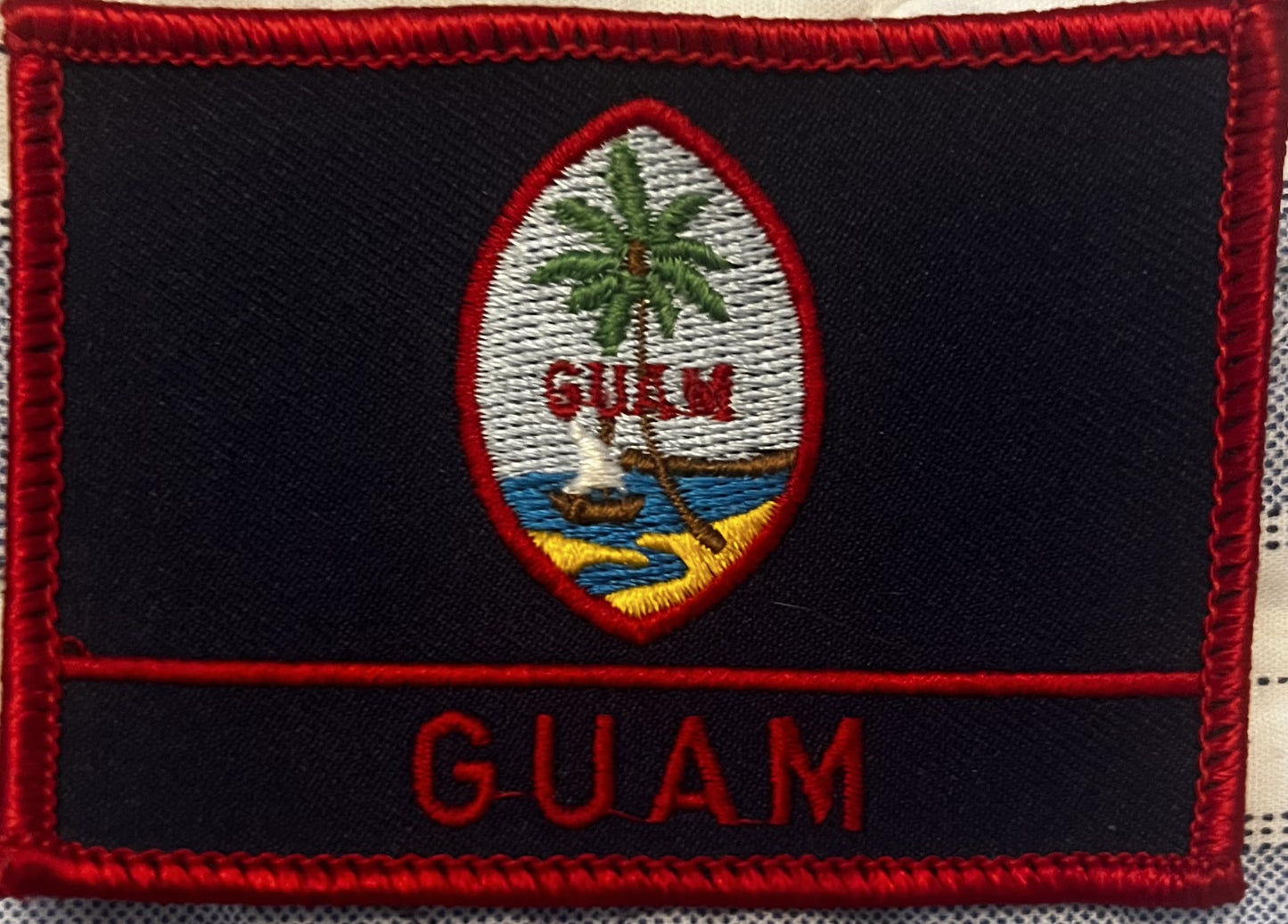 Guam Rectangle Patch