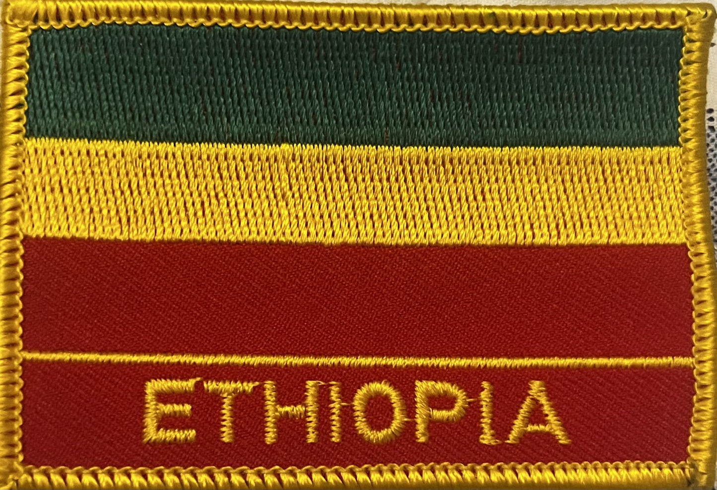 Ethiopia rectangle Patch