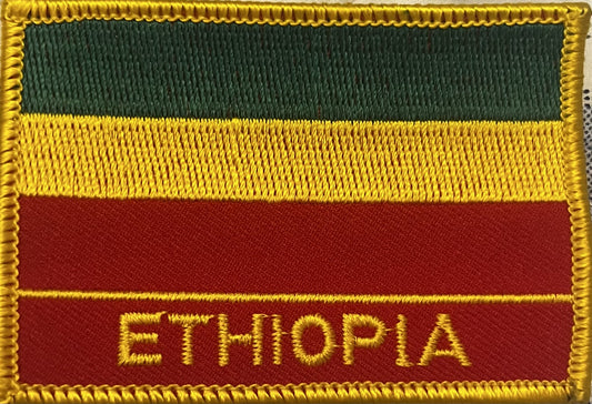 Ethiopia rectangle Patch