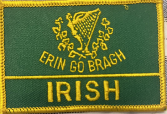 Erin Go Bragh Rectangle Patch