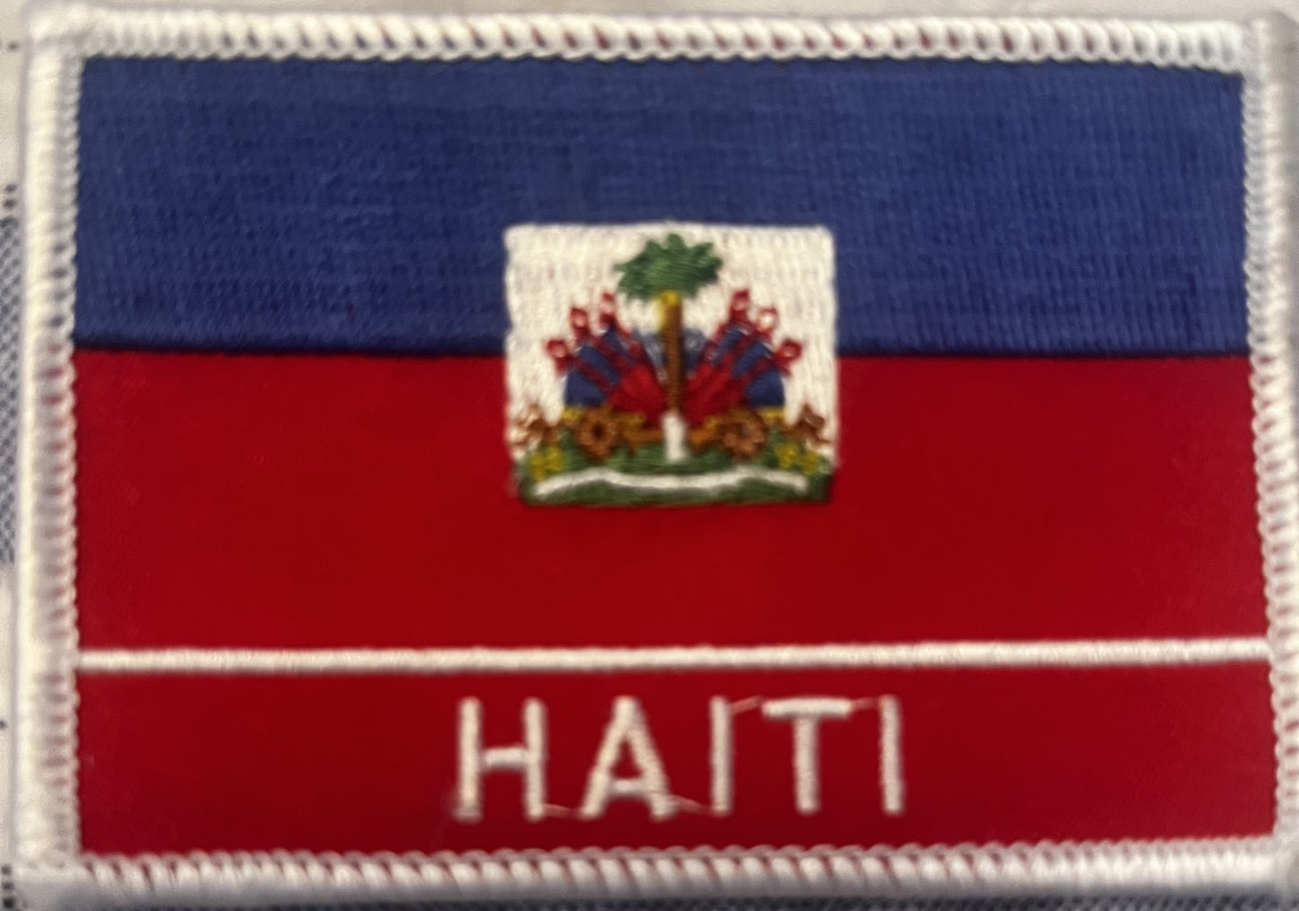Haiti Rectangle Patch