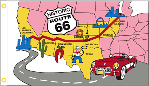 Route 66 Map