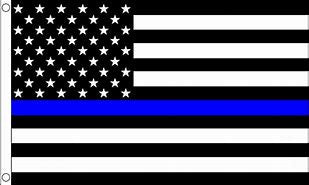 Police Mourning Sticker