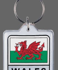 Wales Key Chain
