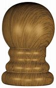 Wood Grain Ball Ornament