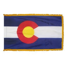 Colorado Freedom Flagpole Set